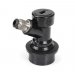 Disconnect threaded ball lock black-liq Disconnect threaded ball lock black-liq