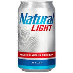 Natural Light Lager 15 pack12 oz cans - Beverages2u