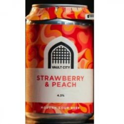 Vault City Brewing Strawberry & Peach