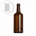 Beer bottle Porter 50 cl, 26 mm - pallet 2097 pcs 