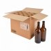 Beer bottle Belge 75 cl, brown, cork, box 12 pcs Beer bottle Belge 75 cl, brown, cork, box 12 pcs