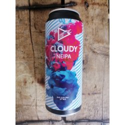 Funky Fluid Cloudy 6.5% (500ml can) - waterintobeer