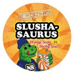 Neon Raptor Brewing Co. Slushasaurus Orange Soda