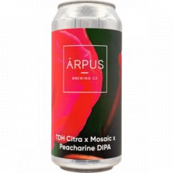 Ārpus Brewing Co. – TDH Citra X Mosaic X Peacharine DIPA - Rebel Beer Cans