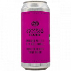 Brew Your Mind  Double Yellow Haze - Rebel Beer Cans