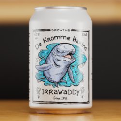 De Kromme Haring Irrawaddy  Sour IPA  6.5% - De Kromme Haring