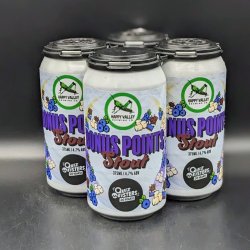 Happy Valley Bonus Point Stout Can 4pk - Saccharomyces Beer Cafe