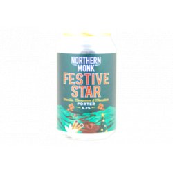 Northern Monk FESTIVE STAR 2023  VANILLA, CINNAMON & CHOCOLATE PORTER - Hoptimaal