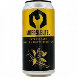 Moersleutel Craft Brewery – Extravagant Vanilla Variety Stout - Rebel Beer Cans