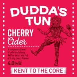 Duddas Tun Cherry Cider (Bag In Box) - Pivovar