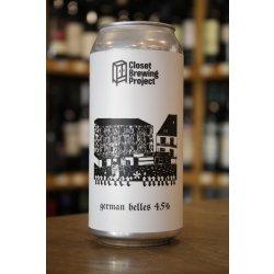 CLOSET BREWING GERMAN HELLES MIETER*INNEN LAGER - Otherworld Brewing ( antigua duplicada)