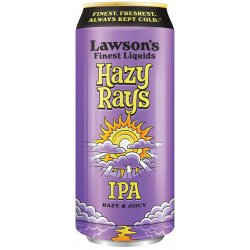 Lawson's Finest Liquids Hazy Rays IPA 4 pack 16 oz. Can - Kelly’s Liquor