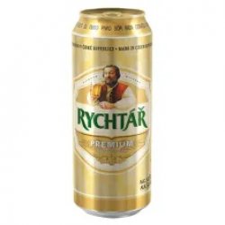 plech pivo Rychtář Premium sv. lež. 0,5L24 bal. - Baráček