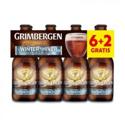 Grimbergen Winter (6+2) clip 8 x 33cl - Prik&Tik