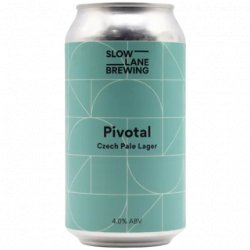 Slow Lane Brewing Pivotal Czech Pale Lager 375ml - The Beer Cellar