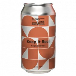 Slow Lane Brewing Keep It Real English Bitter 375ml - The Beer Cellar