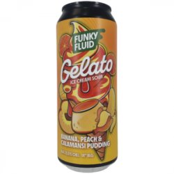 Funky Fluid  Gelato: Banana Peach & Calamansi Pudding 50cl - Beermacia