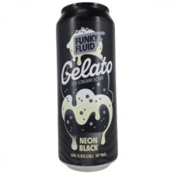 Funky Fluid  Gelato: Neon Black 50cl - Beermacia