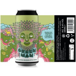 Brass Castle - Green Man - Gluten Free Dry-Hopped Belgian Style Tripel - 8.4% - 440ml Can - MK Biergarten