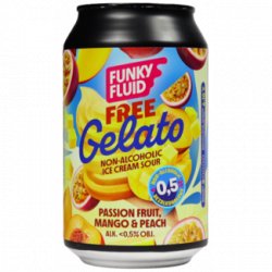 Funky Fluid Free Gelato: Passionfruit, Mango & Peach