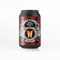 The White Hag Maccan x 24  Bourbon Barrel Aged Irish Strong Ale  330ML - The White Hag Irish Brewing Co.