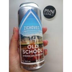 Zichovec Old School American Porter 14°6% 0,5l - Pivní lednice