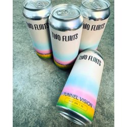 TWO FLINTS BREWING. TUNNEL VISION HAZY IPA 6% 440ml - The Beer Shelf