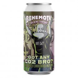 Behemoth Got any Co2 bro? Delicately Carbonated Hazy IPA 440mL - The Hamilton Beer & Wine Co