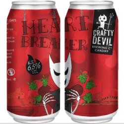 Crafty Devil HEART BREAKER - Hazy IPA. 6.5%. - Stori Beer & Wine