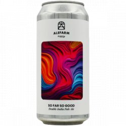 Alefarm Brewing  So Far So Good - Rebel Beer Cans