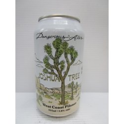 Dangerous Ales Joshua Tree West Coast Pilsner 5.8% 355ml - Grape & Grain