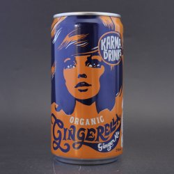 Karma - Gingerella Ginger Ale - 0% (250ml) - Ghost Whale