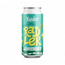 Yonder Brewing Triple Citrus Radler Yonder Brewing Triple Citrus Radler