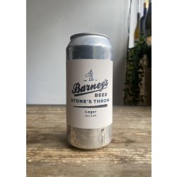 Barneys Stones Throw Lager 440ml - The Beerhive