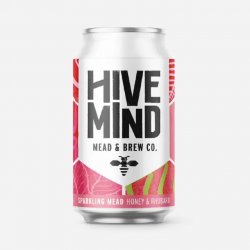 Hive Mind HONEY AND RHUBARB SPARKLING MEAD 3.4% 330ml Can - Stori Beer & Wine