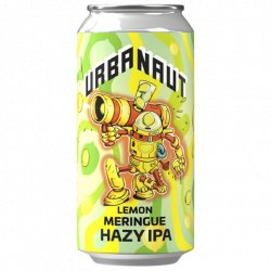 Urbanaut Brewing Co.. Lemon Meringue Hazy IPA - Urbanaut Brewing