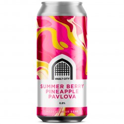 Vault City Brewing - Summer Berry Pineapple Pavlova - Left Field Beer