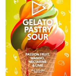 Gelato: Passionfruit, Mango, Nectarine & Lime  Funky Fluid - Manoalus