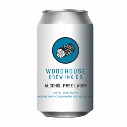 Woodhouse Alcohol-Free Lager - UpsideDrinks