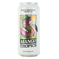 Booze Brothers Mango Tropics Hazy IPA - CraftShack