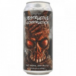 Adroit Theory  Destructive Construction (Ghost DESTRUCTIVE) - Rebel Beer Cans