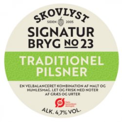 Skovlyst SignaturBryg No. 23 Traditionel Pilsner