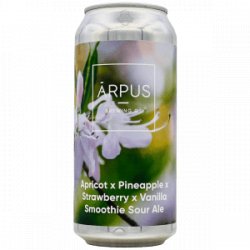 Ārpus Brewing Co.  Apricot x Pineapple x Strawberry x Vanilla Smoothie Sour Ale - Rebel Beer Cans