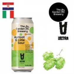 The Garden Brewery  Vetra - Apricot & Lime Sour 440ml CAN - Drink Online - Drink Shop