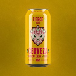 Fierce Cerveza Mexican Lager 440ml Can 4% - Fountainhall Wines