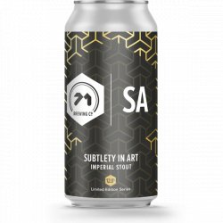 71 Brewing Subtlety In Art - Imperial Stout (Limited Edition Series) 440ml Can - Fountainhall Wines