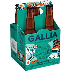 BiÃre Gallia Champ Libre 5.8Â° 4x33cl (pack de 4) - Selfdrinks