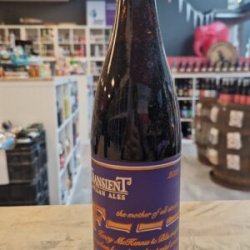 Transient  F-   Mother Of All Stouts (Henry Mckenna & Blis Maple Bourbon Barrel Aged Imperial Cream Stout With Chocolate, Vanilla & Cookies) 2022 - Het Biermeisje