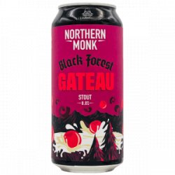 Northern Monk  BLACK FOREST GATEAU  STOUT - Rebel Beer Cans