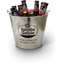 Estrella Galicia Secchio Estrella metallo - Ales & Co.